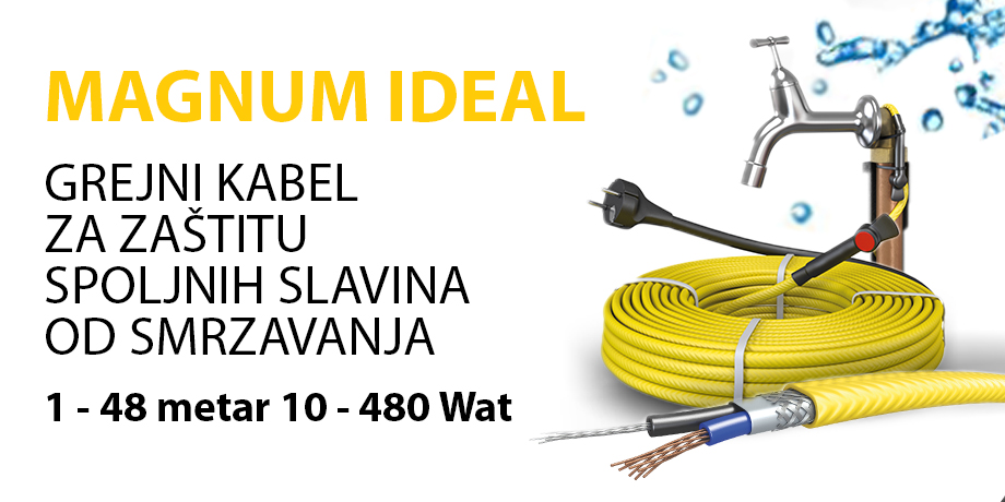 MAGNUM Ideal električni grejni kabel